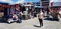 Poncho markt Otavalo