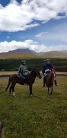 Paardrijden in nationaal park Cotopaxi