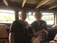 In de boot