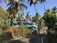 Kleine wegen in Goa