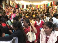 Sari shop Mysore
