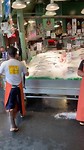 Vis gooien in Pike Place Market