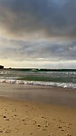 De zonsopgang op Bondi Beach