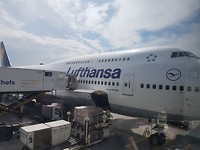 Frankfurt bij Lufthansa
