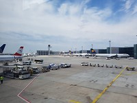 Frankfurt bij Lufthansa