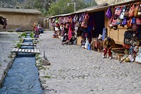 Lokale markt - Ollantaytambo