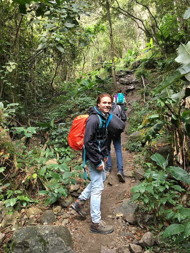Begin van de tocht - Cusco