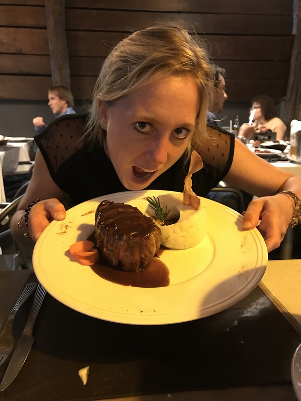 Overheerlijke steak - El Calafate