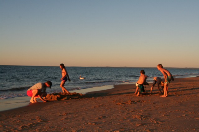 Strand van Hervey Bay