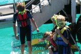 Town of 1770, snorkeler
