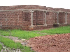 paleisje in aanbouw