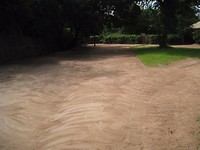 aangeveegde paden