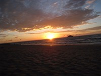 zonsopgang Lake Malawi