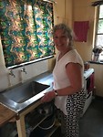 Onze gastvrouw en gids