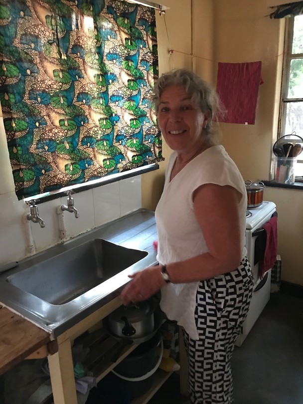 Onze gastvrouw en gids