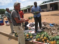 ananas wordt gekeurd