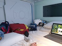 Mijn capsule, je moet niet al te claustrofobisch zijn