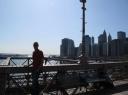 New York dag 2 Timo Brooklyn Bridge