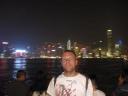Timo voor skyline Hong Kong Island