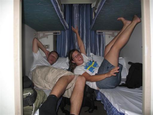In de slaaptrein naar Nanning!