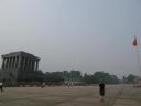 Het mausoleum van Uncle Ho was gesloten...