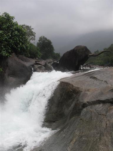 Elephant waterfall
