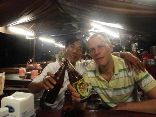 Timo en Mr.T