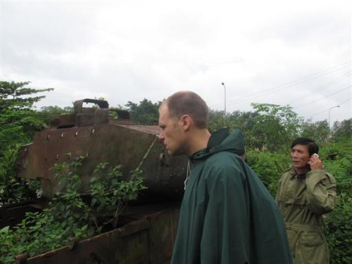 Amerikaanse tank op de DMZ