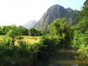 omgeving Vang Vieng, Laos