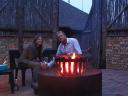 De hele resort voor onszelf! Braaien