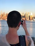 Tineke fotografeert