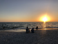 zonsondergang