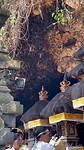 Filmpje van de vleermuizen in de grot bij de tempel Goa Lawah