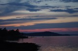 Mooie zonsondergang Bar Harbor