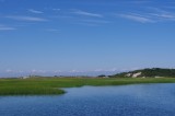 Uitzicht op de baai bij Provincetown