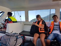 Met de ferry terug van Perhentian naar Kuala Besut