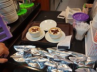 Lekker koffie op de luchthaven van Kota Bharu