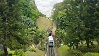 Trein naar top Penang Hill