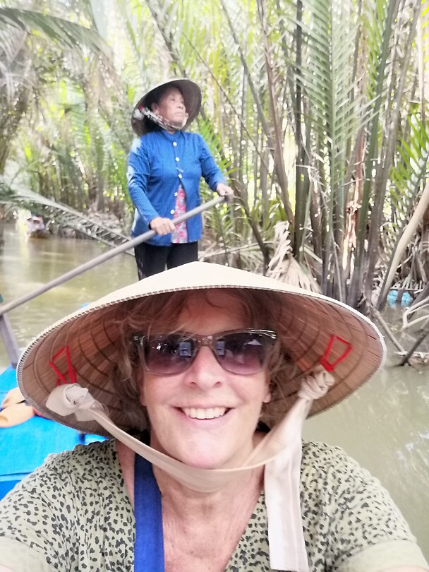 Roeiboot Mekong Delta