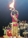 Aarti ceremonie