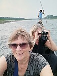 In de boot op de Raptiriver