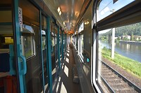 In de trein
