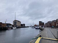 De oude haven van Wismar