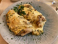 Pannenkoek met ragout