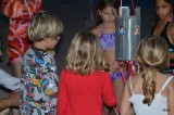 want deze had touwtjes waar je aan moest trekken om beurten