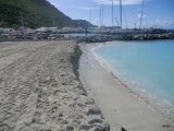 PHburg, het strand opgehoogd