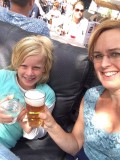 met tante in de stad