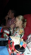 dan maar chipmunks, popcorn maakt veel goed