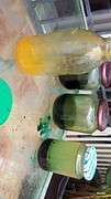 we hebben potions gemaakt met zijn allen, reuze leuk!