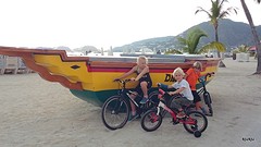 bootje varen, fietsje racen